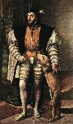 SEISENEGGER, Jacob Portrait of Emperor Charles V sg oil on canvas